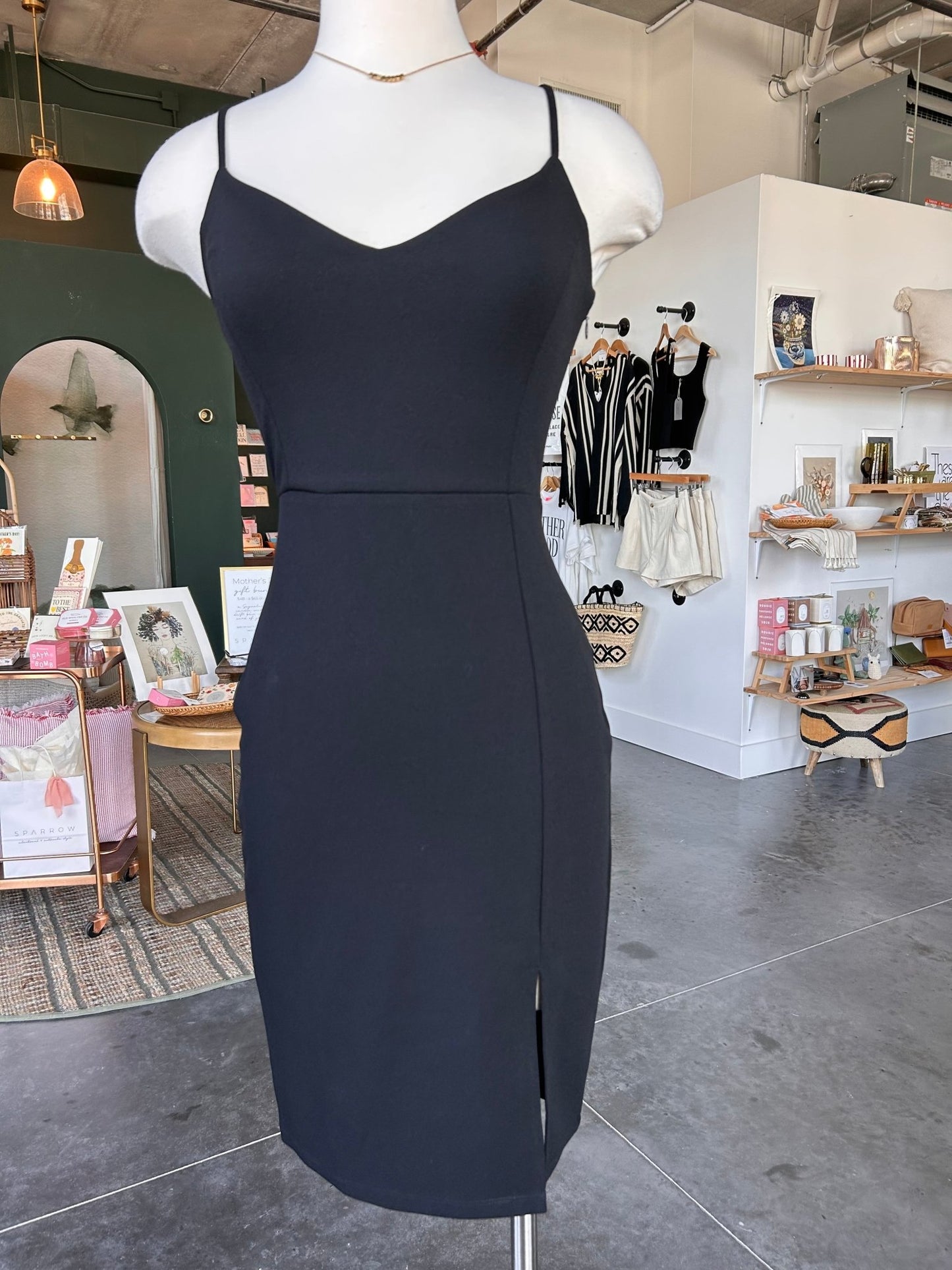 Preloved Leith Bodycon Dress - SPARROW