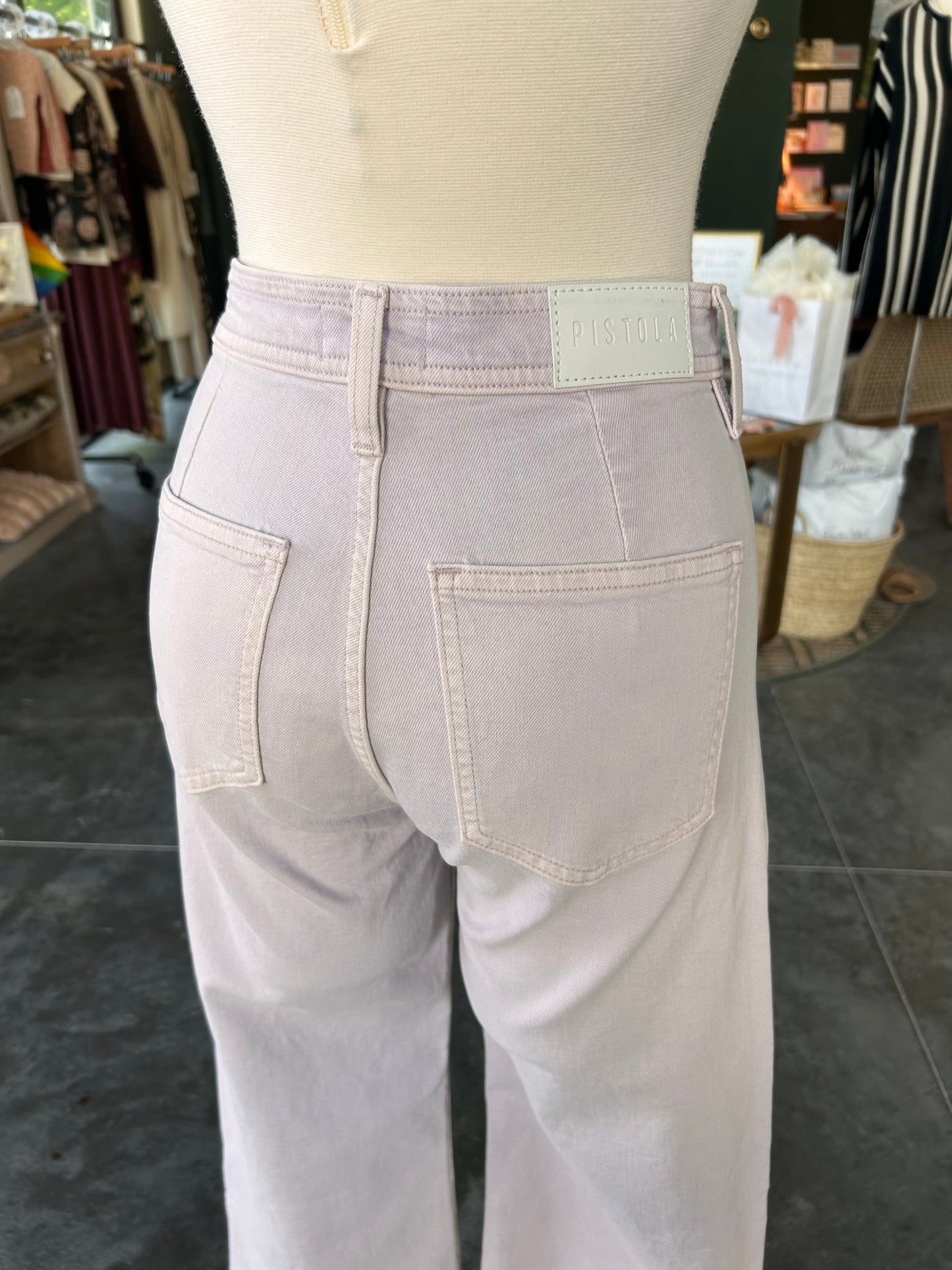 Preloved Pistola Lilac Jeans - SPARROW