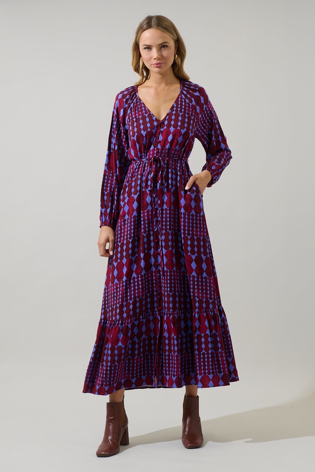 Ramsey Maxi Dress - SPARROW