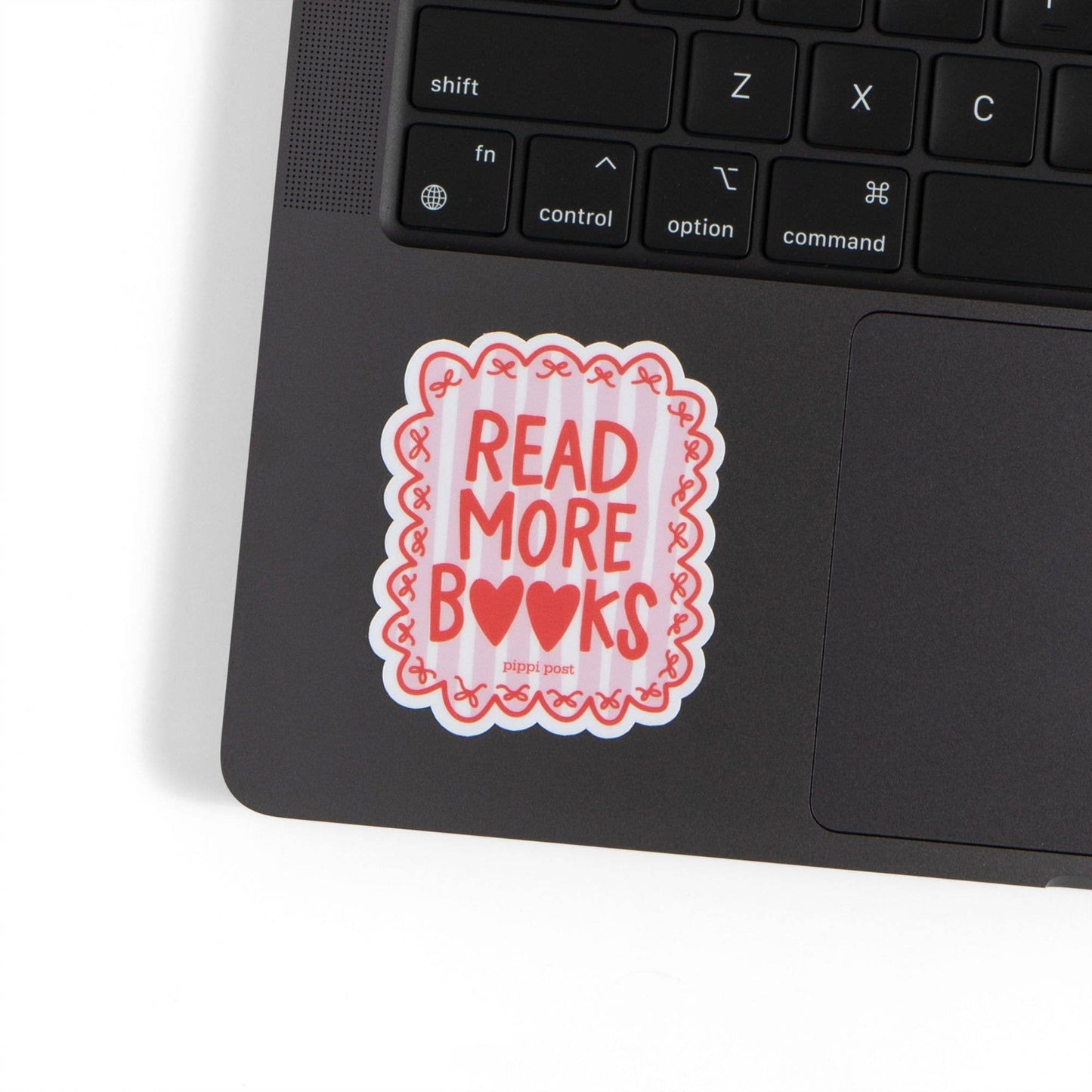 Read More Books Bows & Hearts Decal Sticker - SPARROW