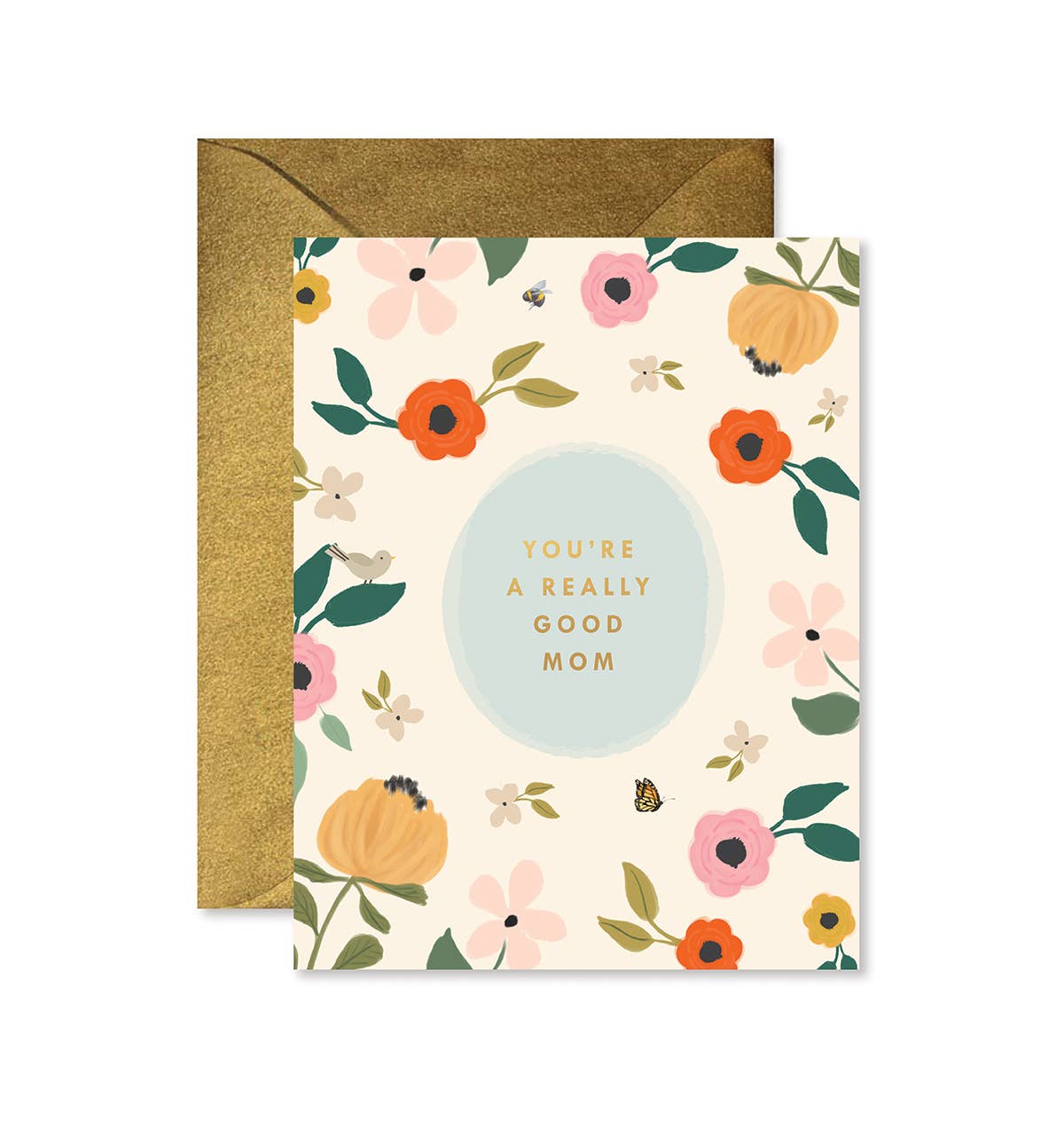 Really Good Mom Greeting Card - SPARROW