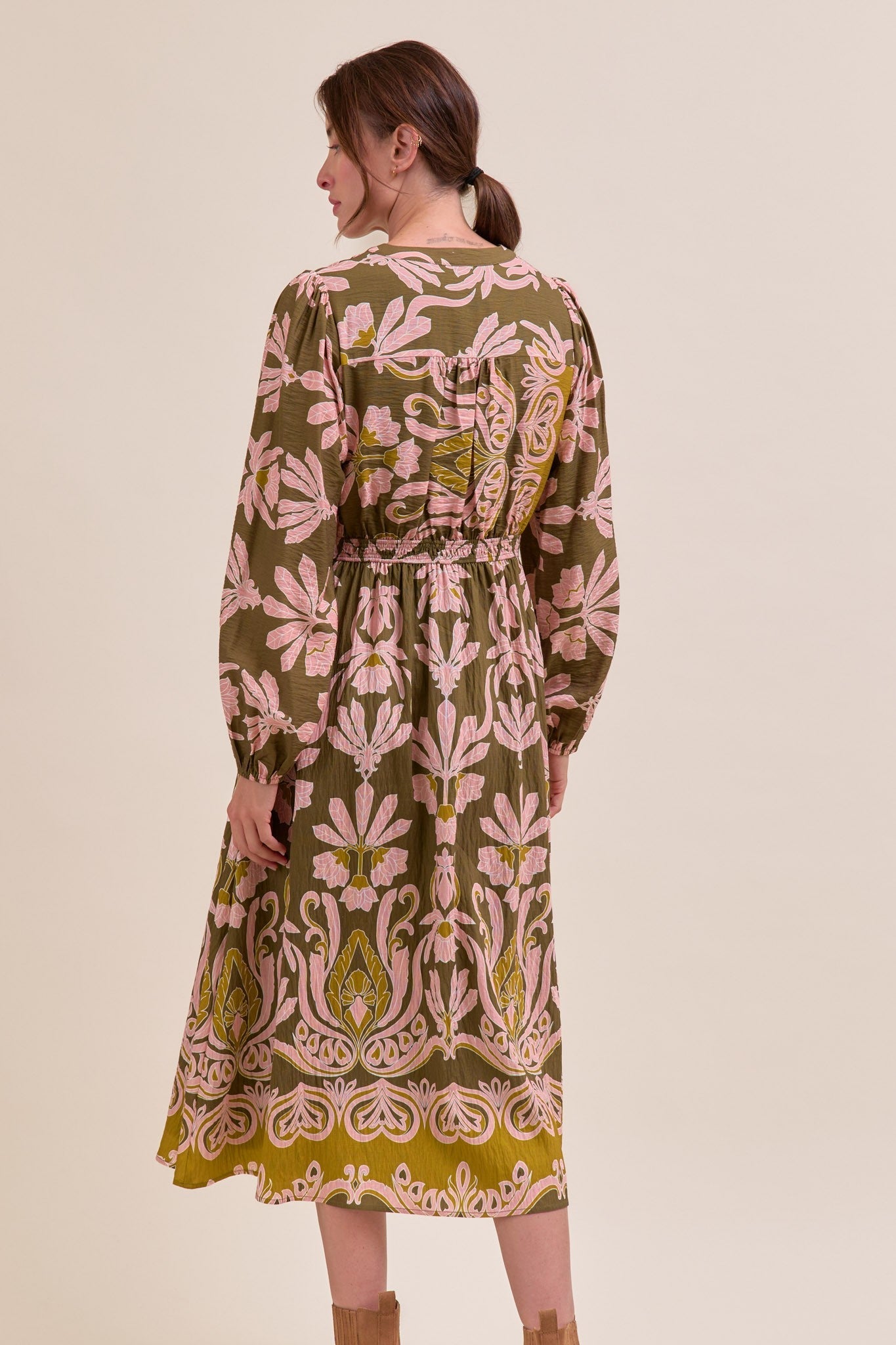 Rebecca Midi Dress - SPARROW