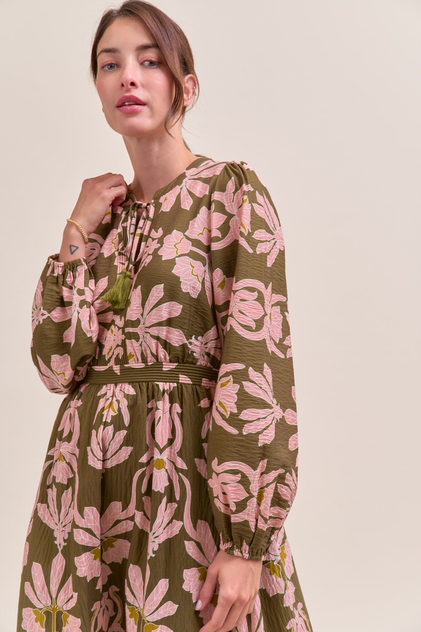 Rebecca Midi Dress - SPARROW