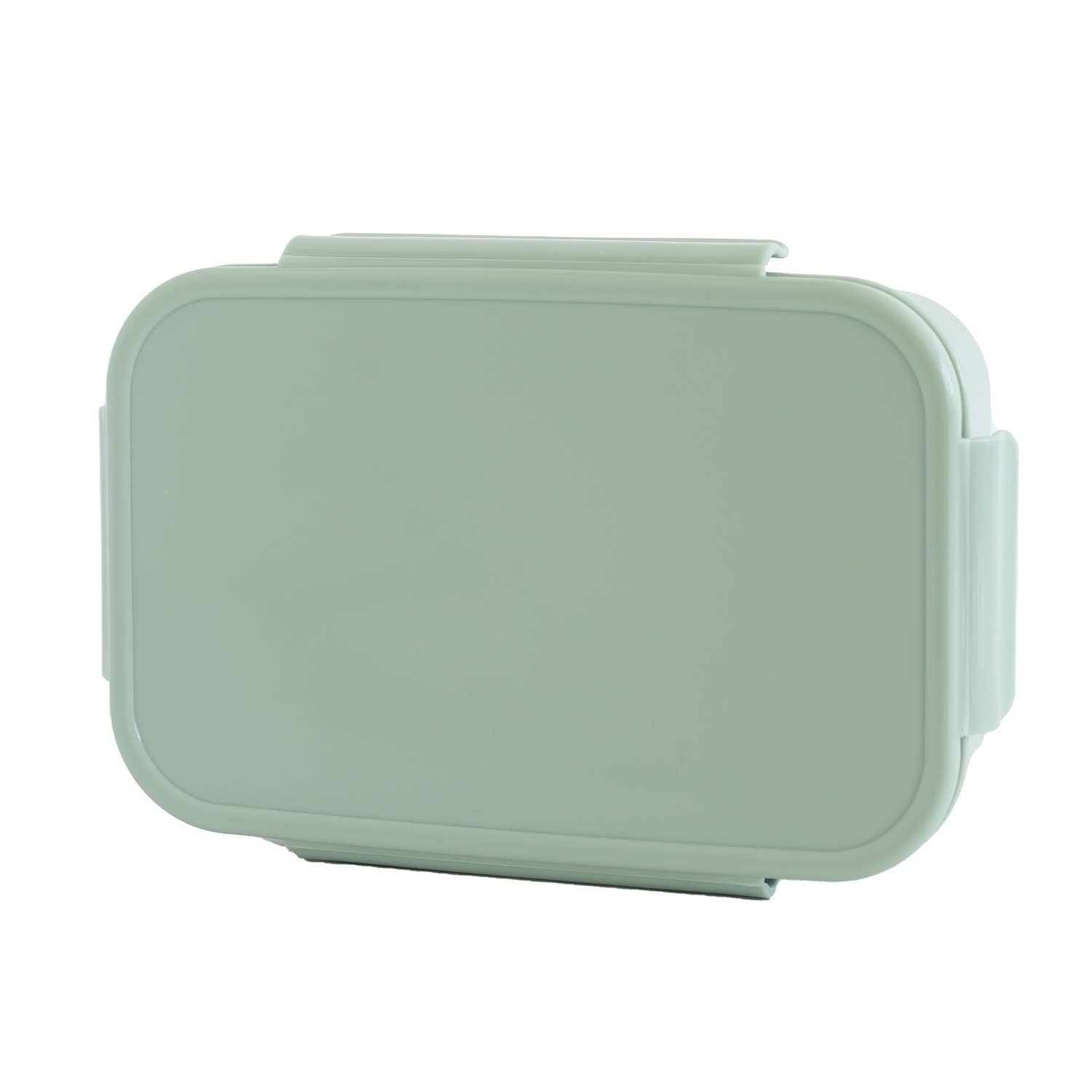 Recycled Plastic Bento Box: Green - SPARROW
