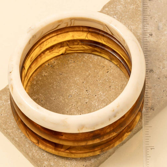 Resin Bangle Set - SPARROW