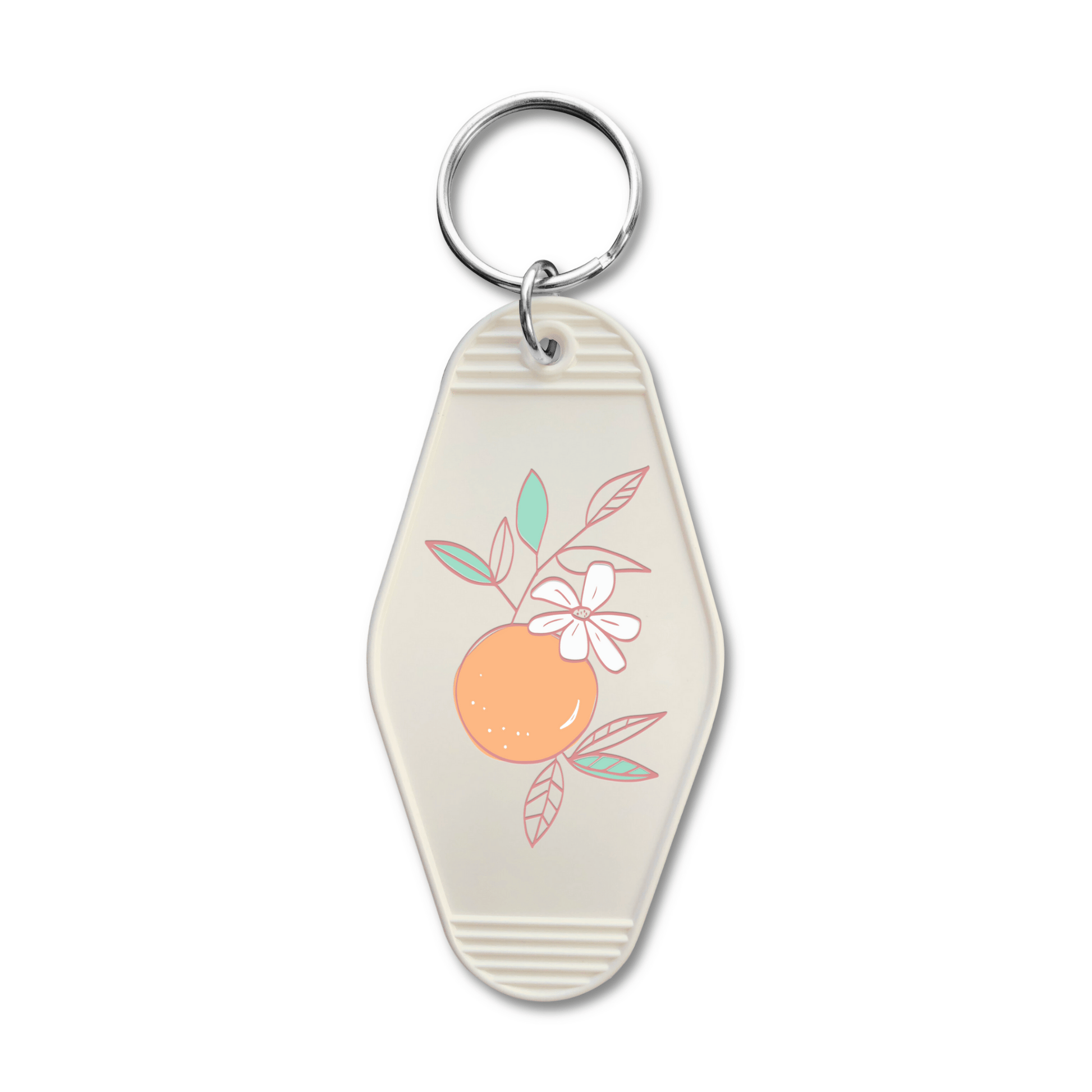 Retro Hotel Keychain - Orange Blossom - SPARROW