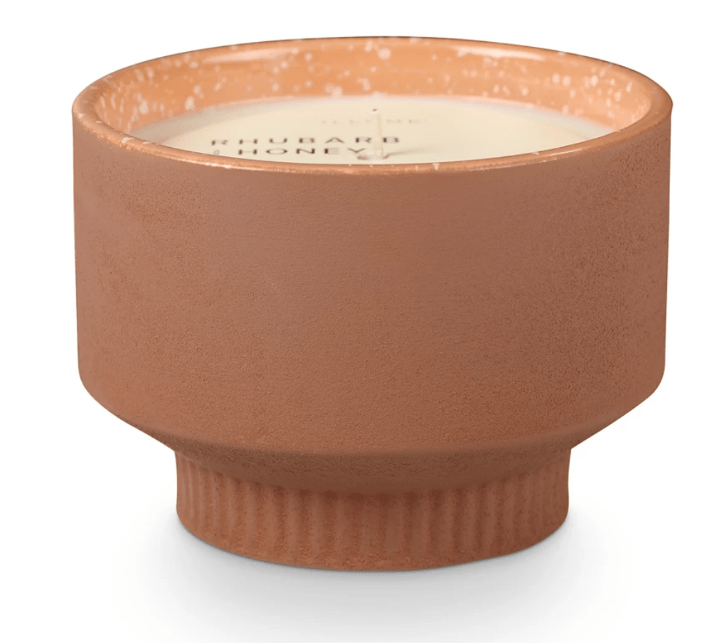 Rhubarb & Honey Verde Ceramic Candle - SPARROW