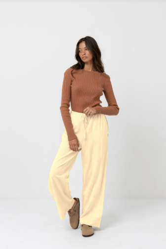 Rhythm Classic Drawstring Pants - SPARROW