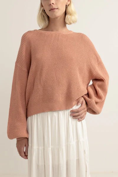 Rhythm Classic Jumper - Rose - SPARROW