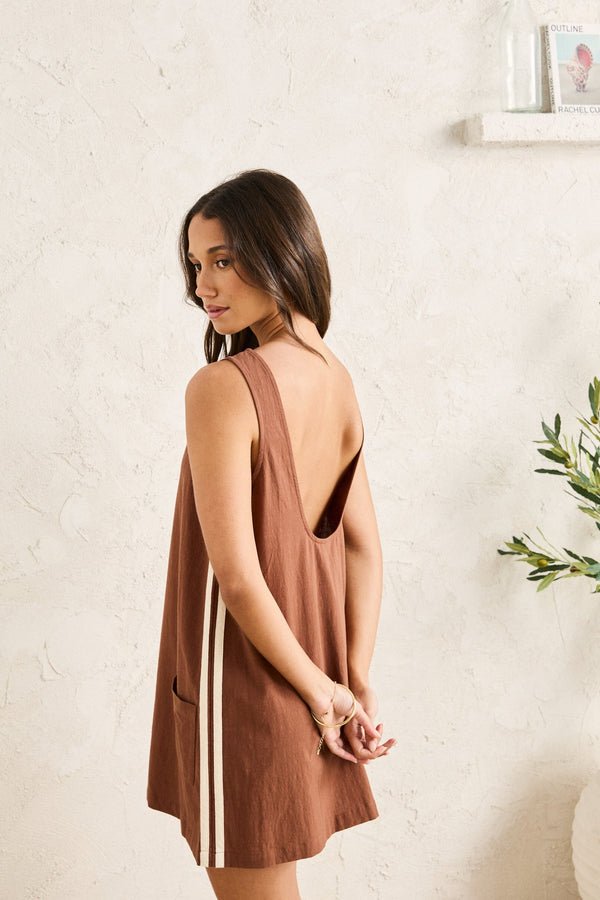 Rhythm. Hanalei Mini Dress - SPARROW