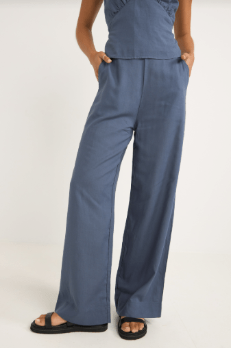 Rhythm Stevie Wide Leg Pant - SPARROW