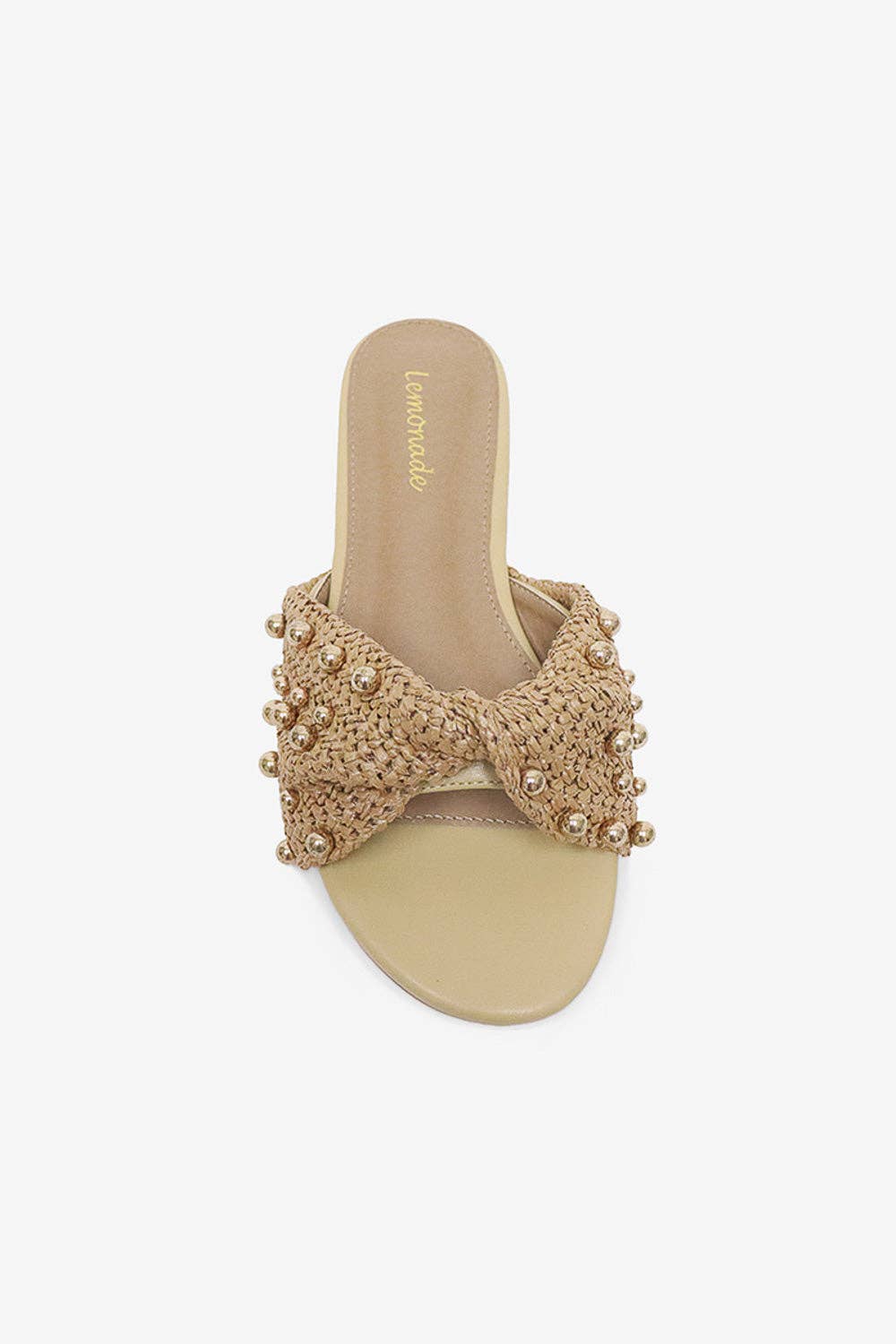 Sable Twist Beaded Sandals - SPARROW