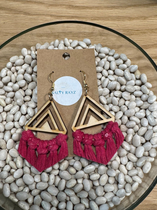 Salty Rayz Beach Babe Wooden Chevron - SPARROW