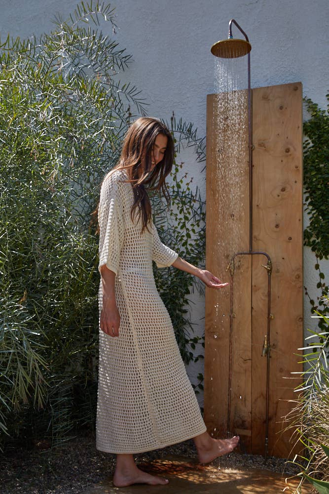 Sam Knit Coverup Maxi Dress - SPARROW