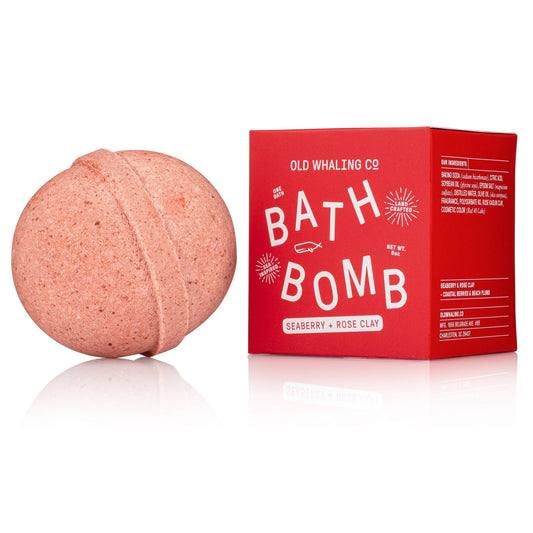 Seaberry & Rose Clay Bath Bomb - SPARROW
