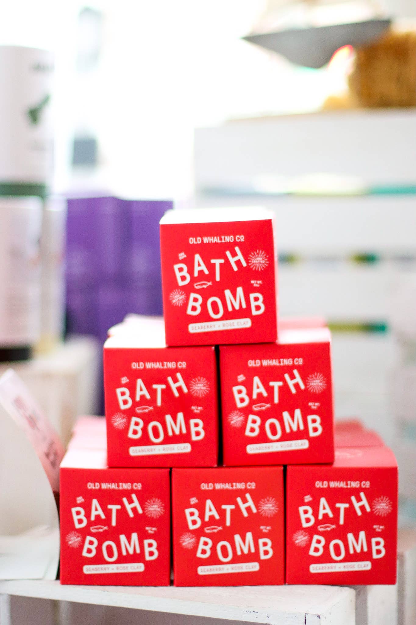 Seaberry & Rose Clay Bath Bomb - SPARROW