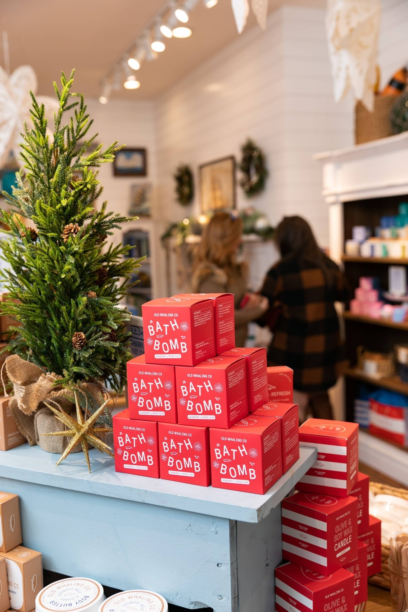 Seaberry & Rose Clay Bath Bomb - SPARROW