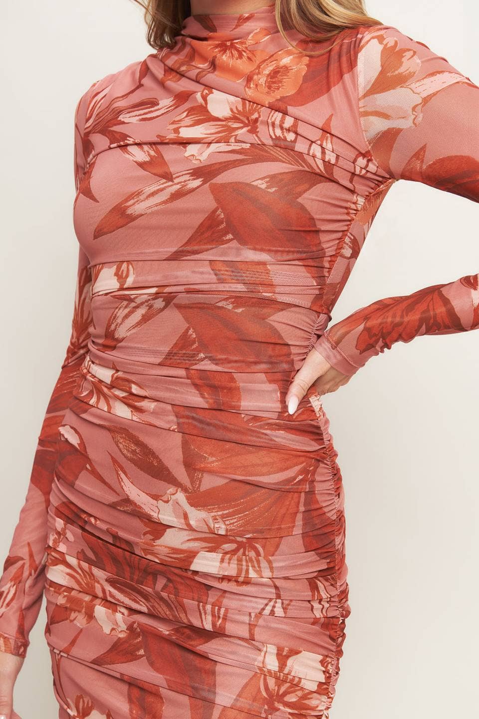 Sherry Mesh Midi Dress - SPARROW