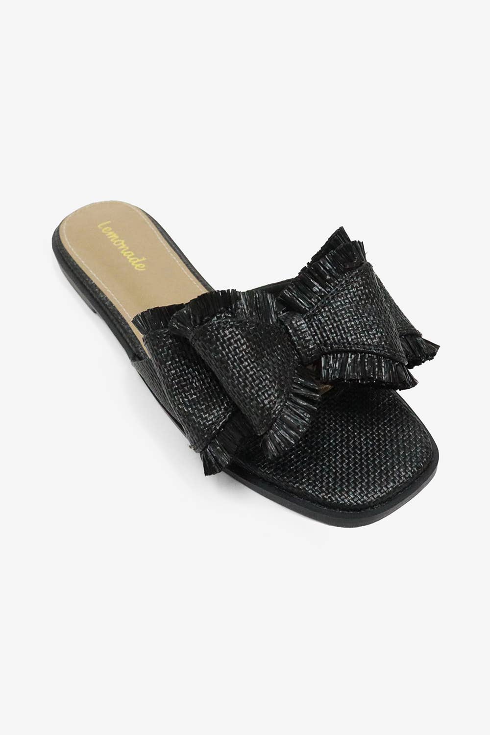 Sierra Bow Sandals - Black - SPARROW