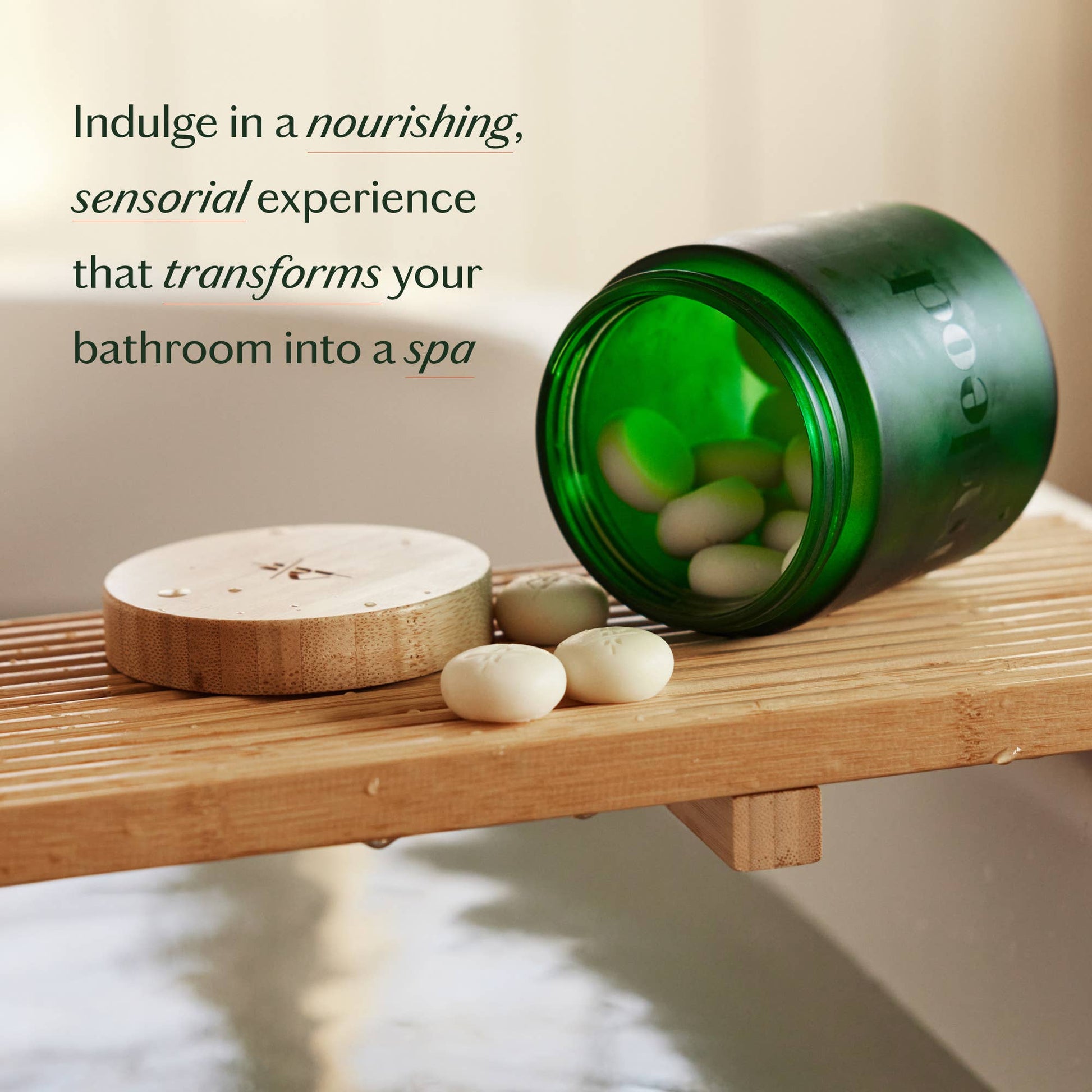Sleep Pebble | Deep Moisturizing Solid Bath & Shower Oil: Tray of 20 - SPARROW