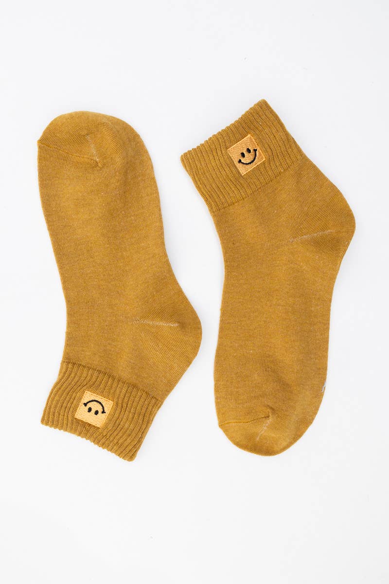 Smile Socks - Ivory - SPARROW