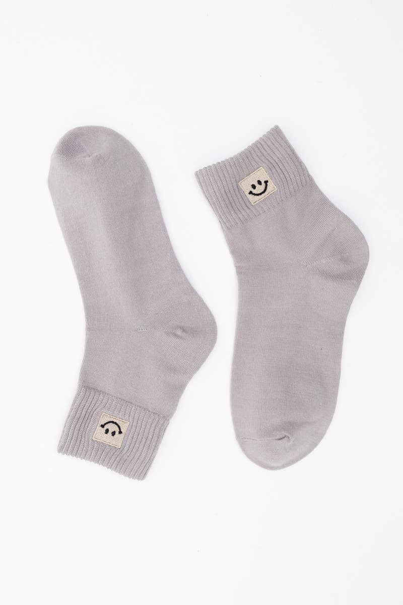 Smile Socks - Mustard - SPARROW