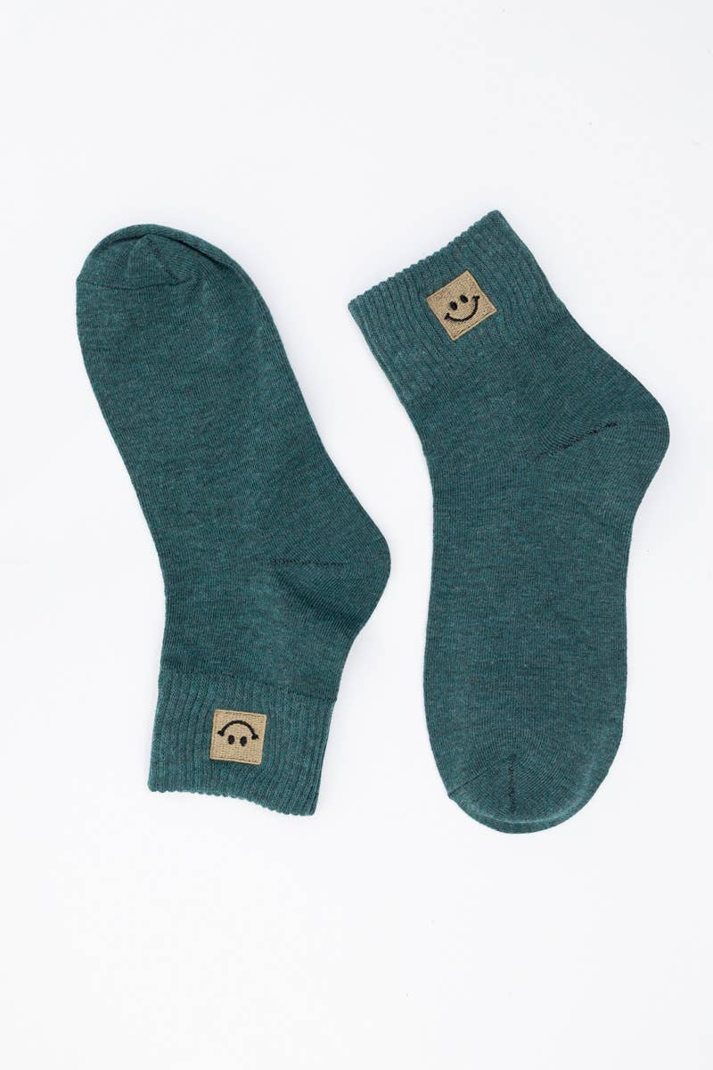 Smile Socks - Mustard - SPARROW