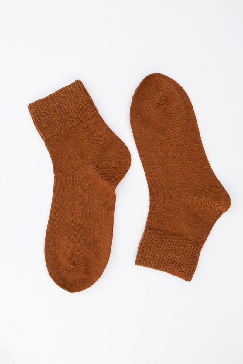Smile Socks - Mustard - SPARROW