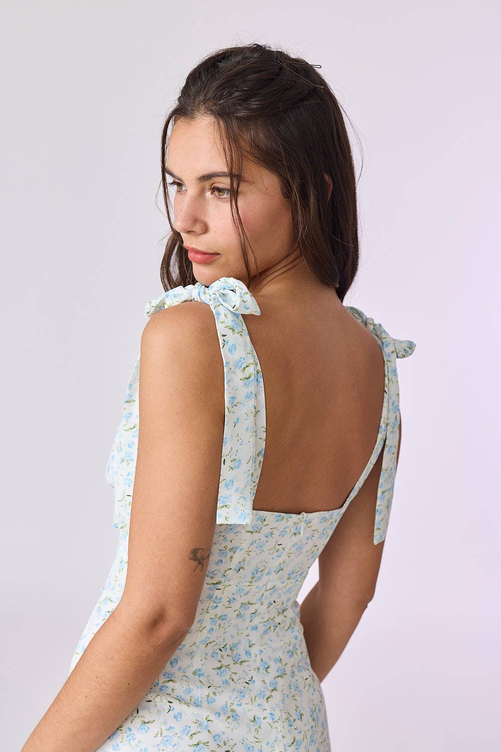 Sophie Mini Dress - Blue - SPARROW