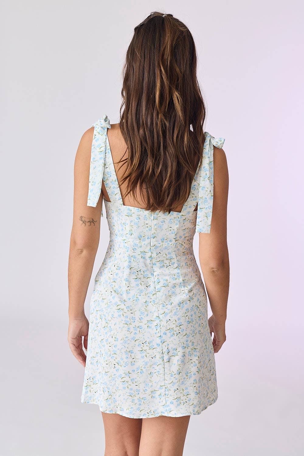 Sophie Mini Dress - Blue - SPARROW