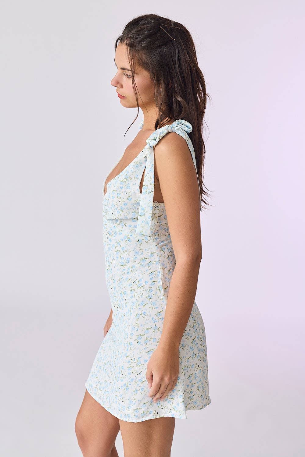 Sophie Mini Dress - Blue - SPARROW