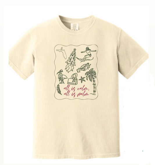 Sparrow 2025 Holiday Unisex T-Shirt - Ivory - PREORDER - SPARROW