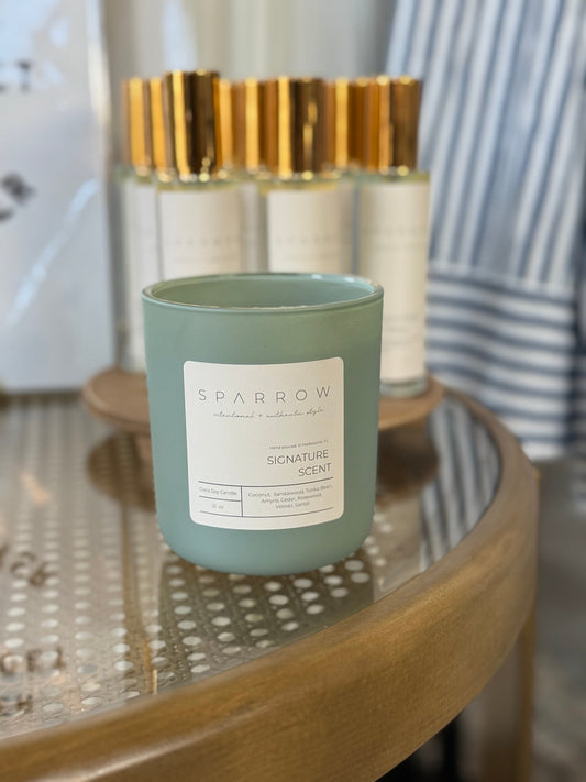 Sparrow Signature Candle - 12 oz - SPARROW