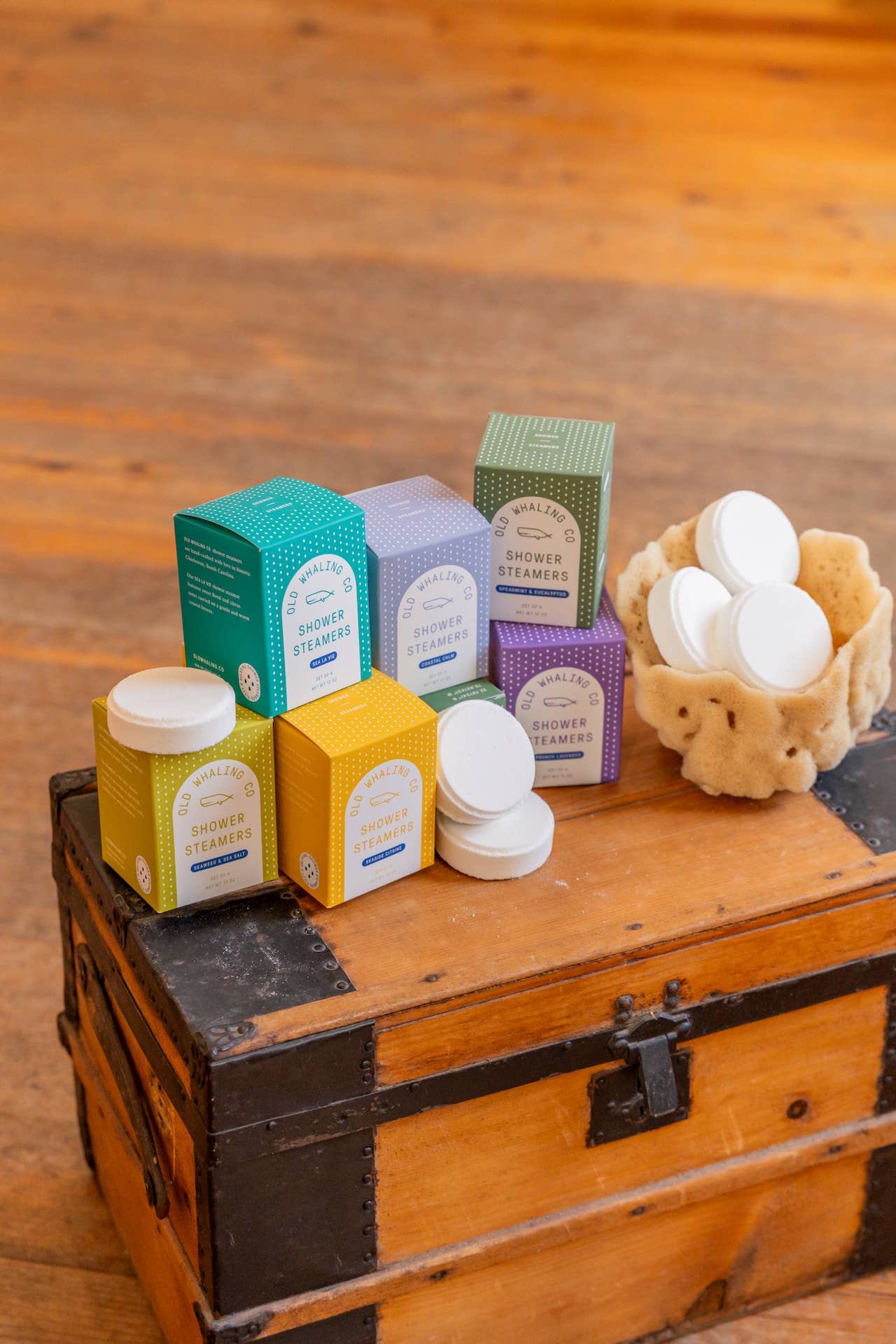 Spearmint & Eucalyptus Shower Steamers - SPARROW