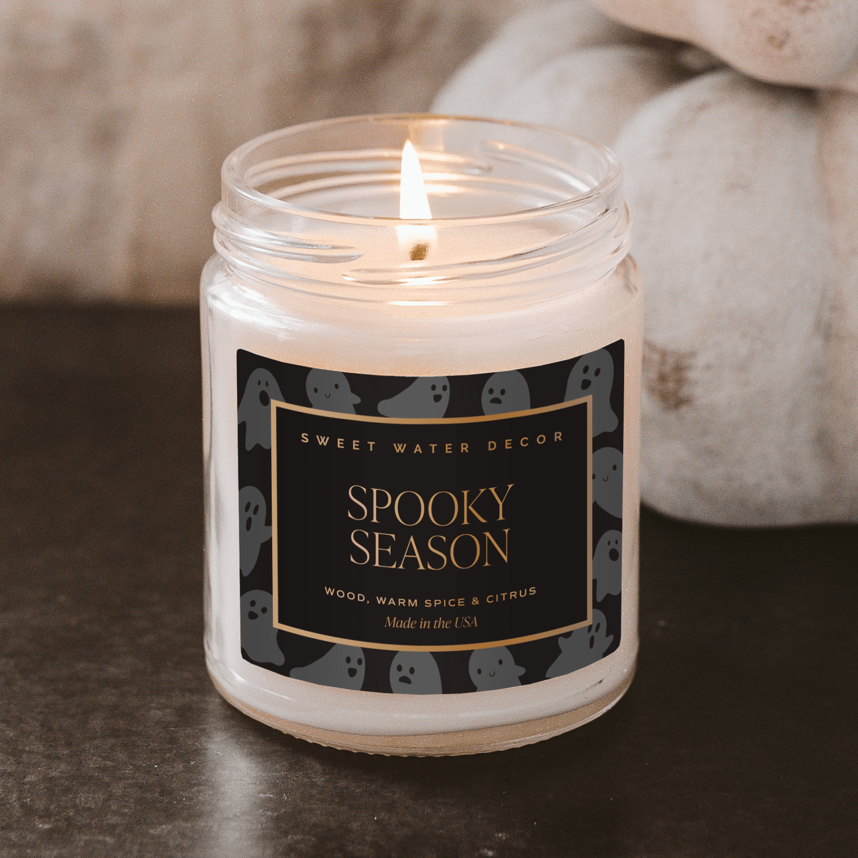 Spooky Season 9 oz Soy Candle - SPARROW