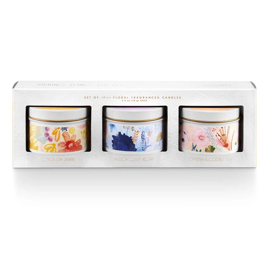 Spring Fling Votive Gift Set - SPARROW