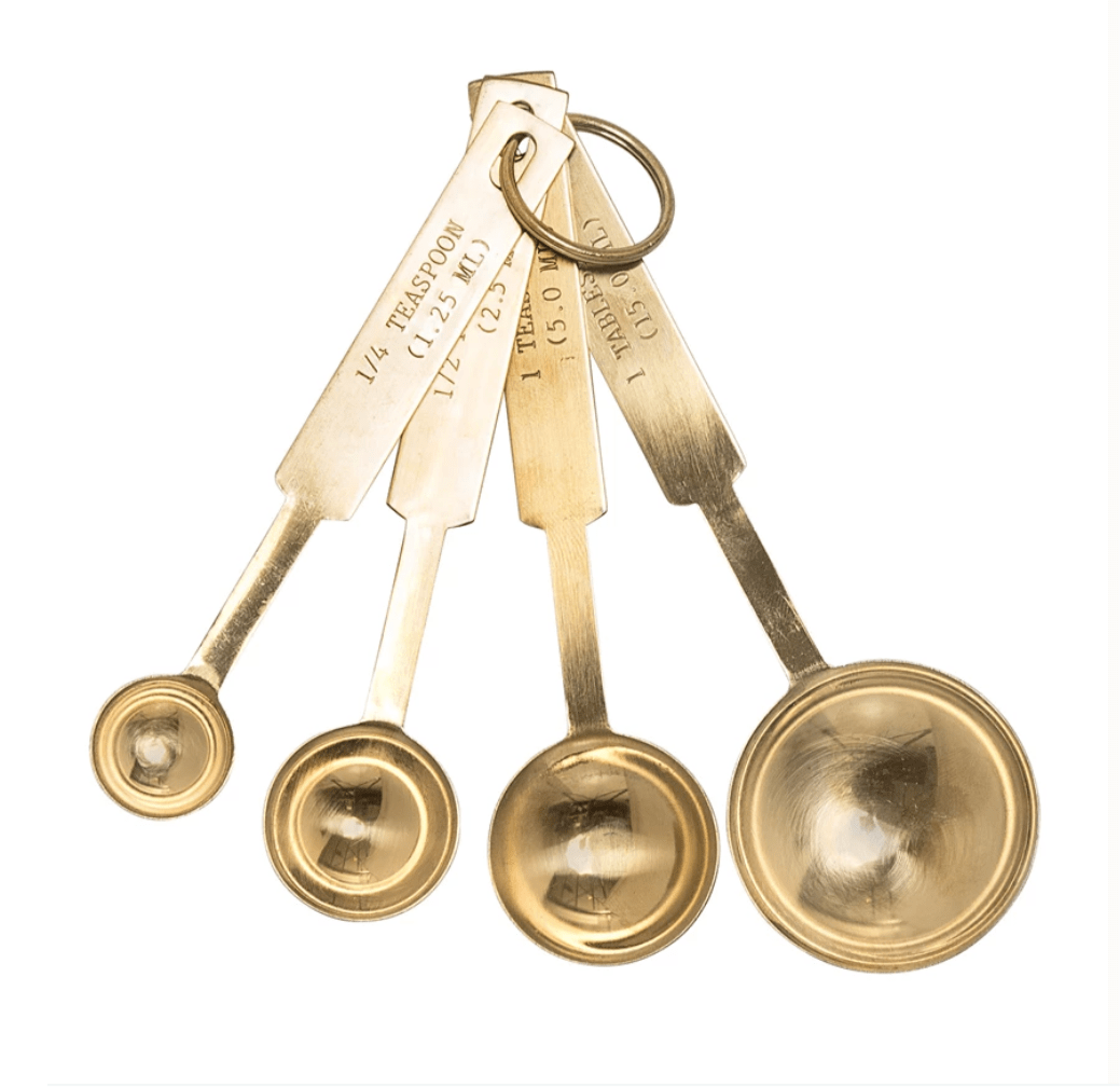 Stainless Steel Measuring Spoons, Set of 4 - SPARROW
