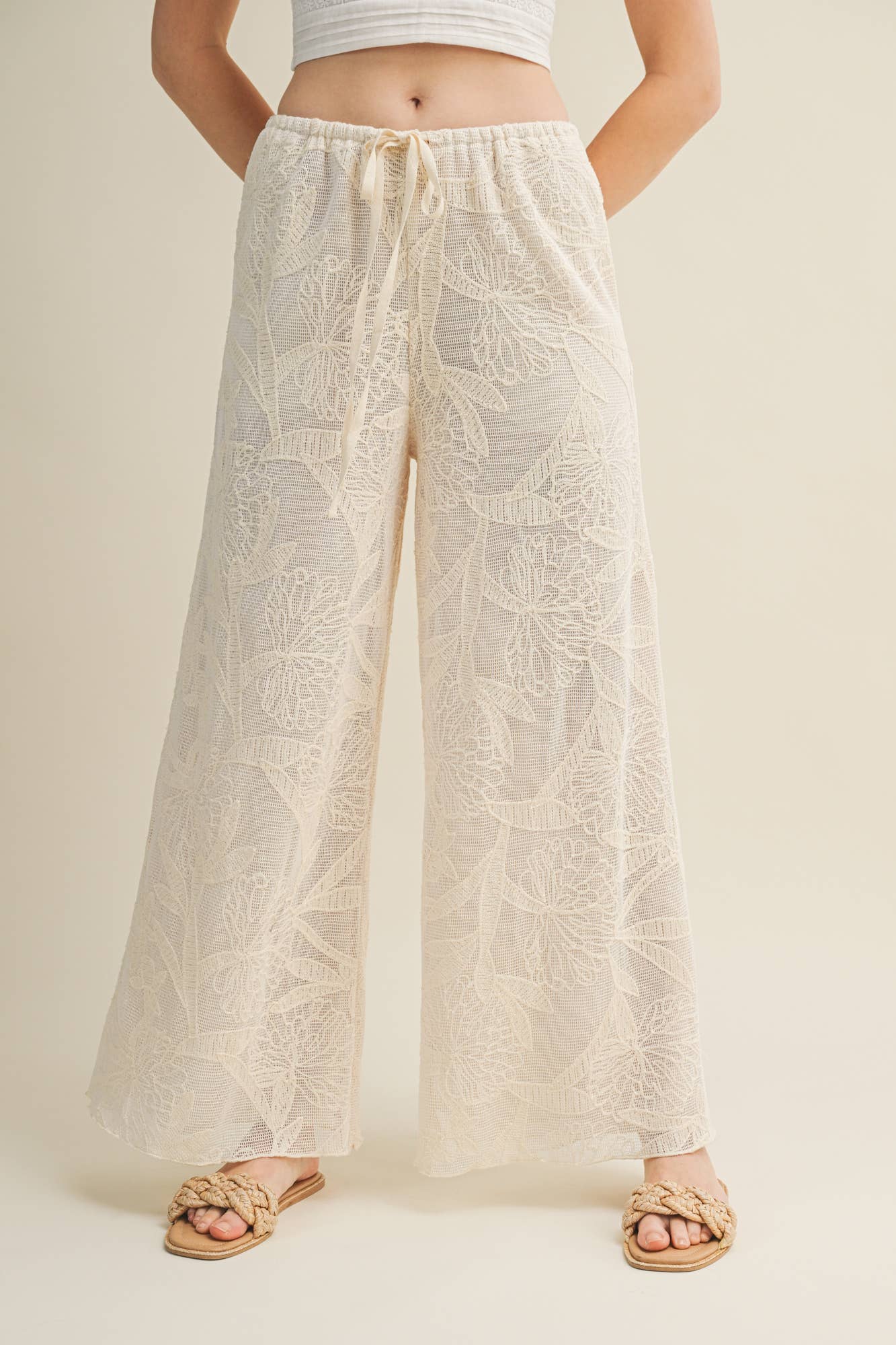 Stevie Wide Leg Pants - SPARROW