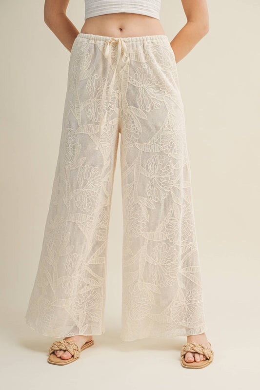 Stevie Wide Leg Pants - SPARROW