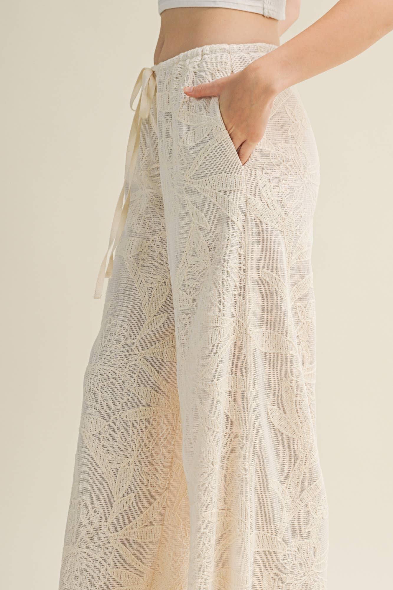 Stevie Wide Leg Pants - SPARROW