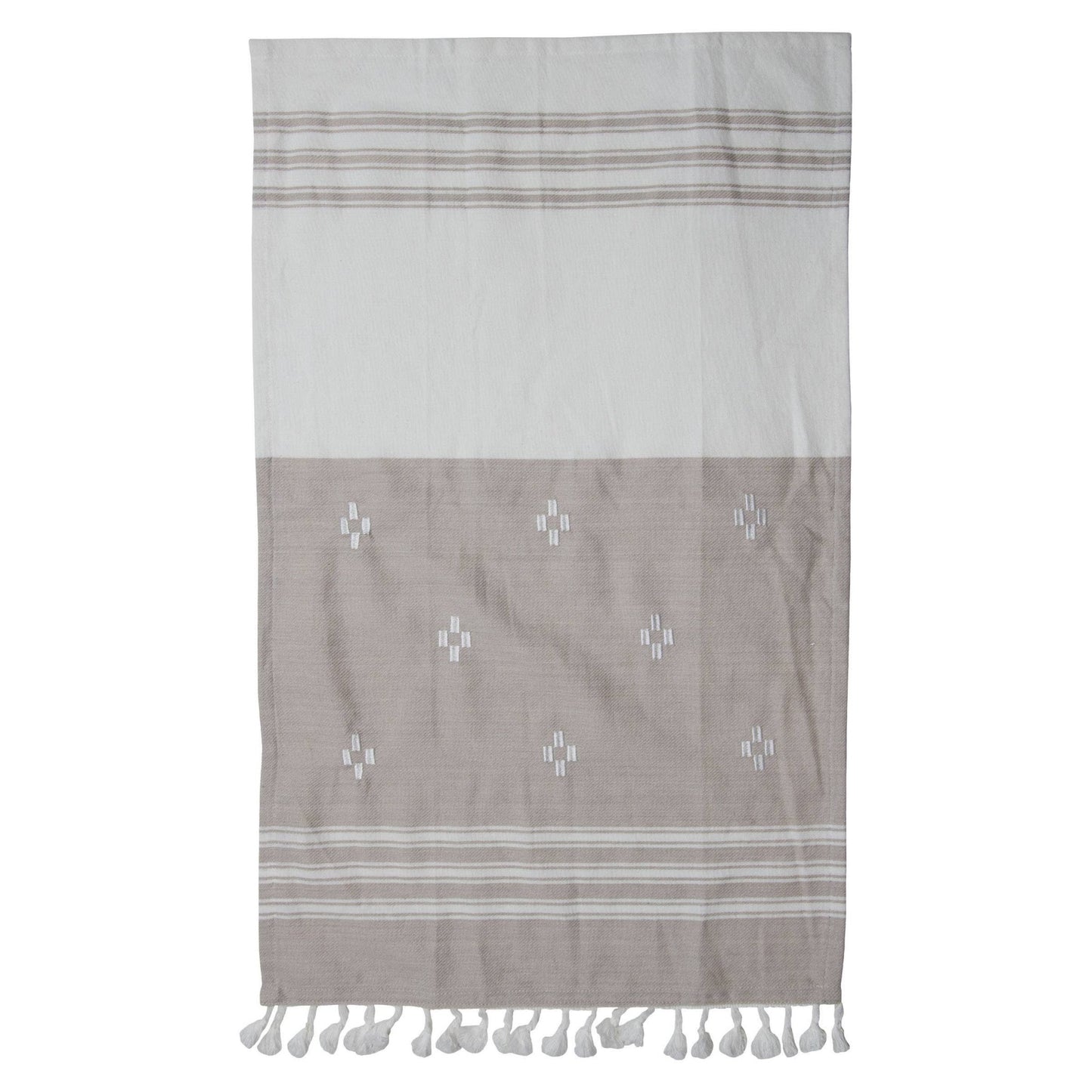 Sunny Tea Towel Gray - SPARROW