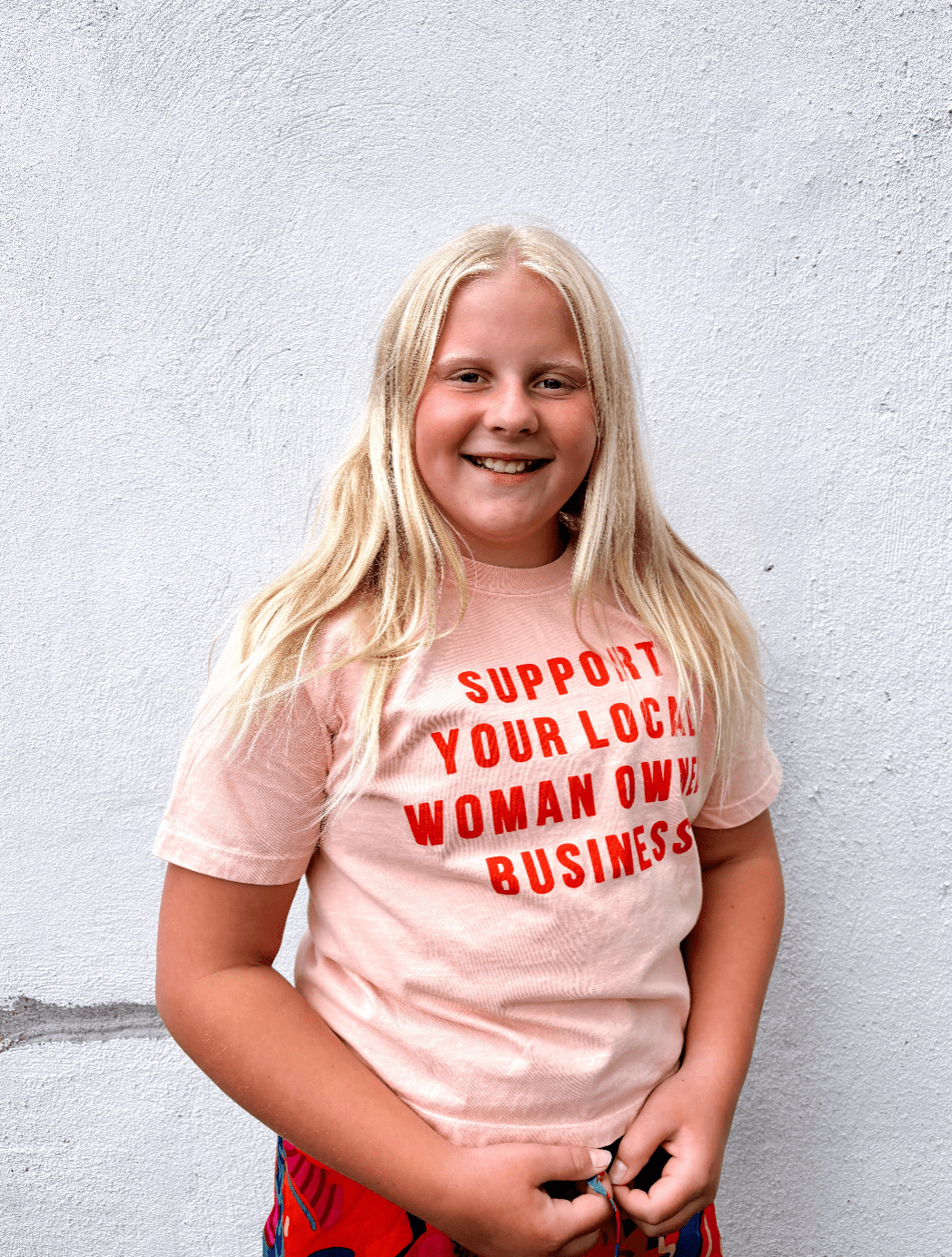 Support Your Local Woman Owned Business Tee - SPARROW