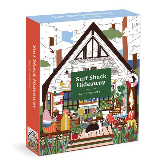 Surf Shack Hideaway 11 x 14 Paint By Number Kit - SPARROW