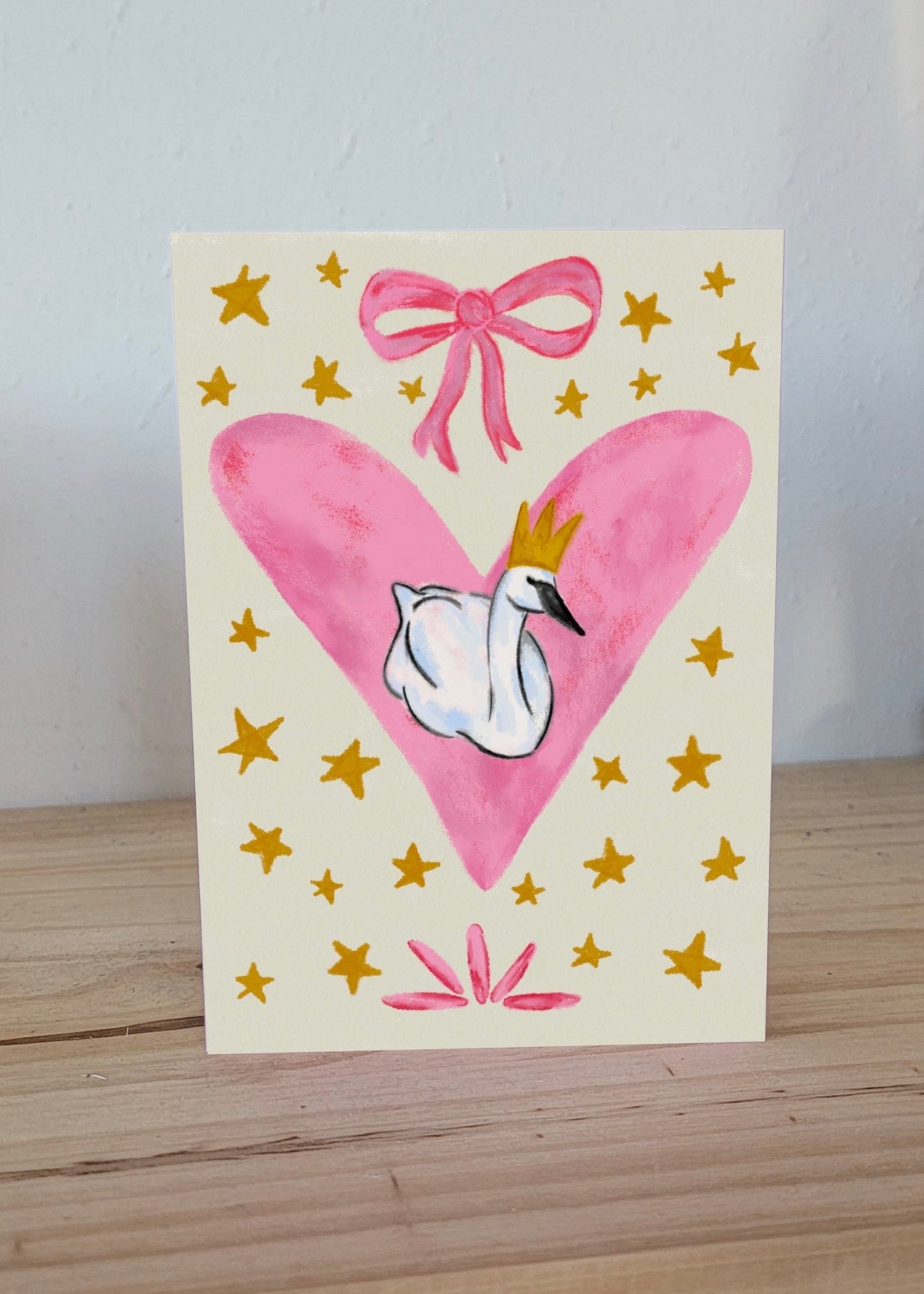 Swan Princess Greeting Card - SPARROW