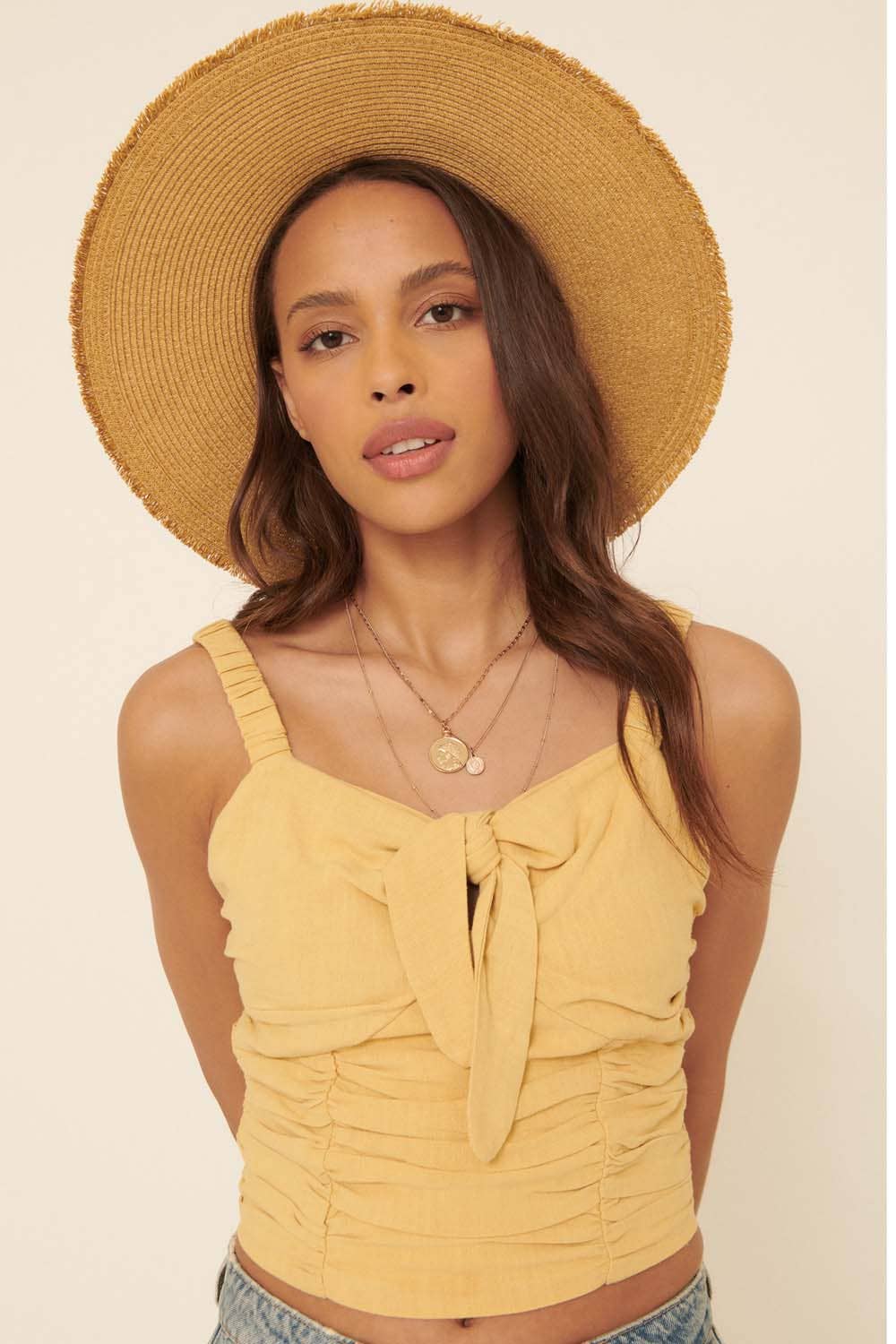 Taryn Cami - Butter Yellow - SPARROW