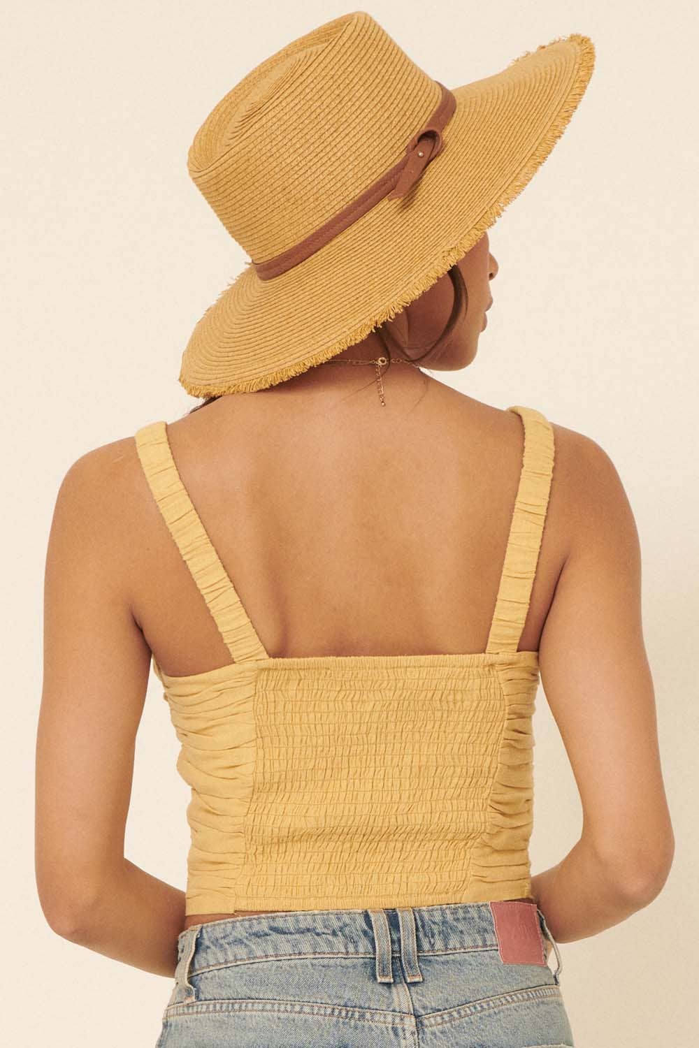 Taryn Cami - Butter Yellow - SPARROW