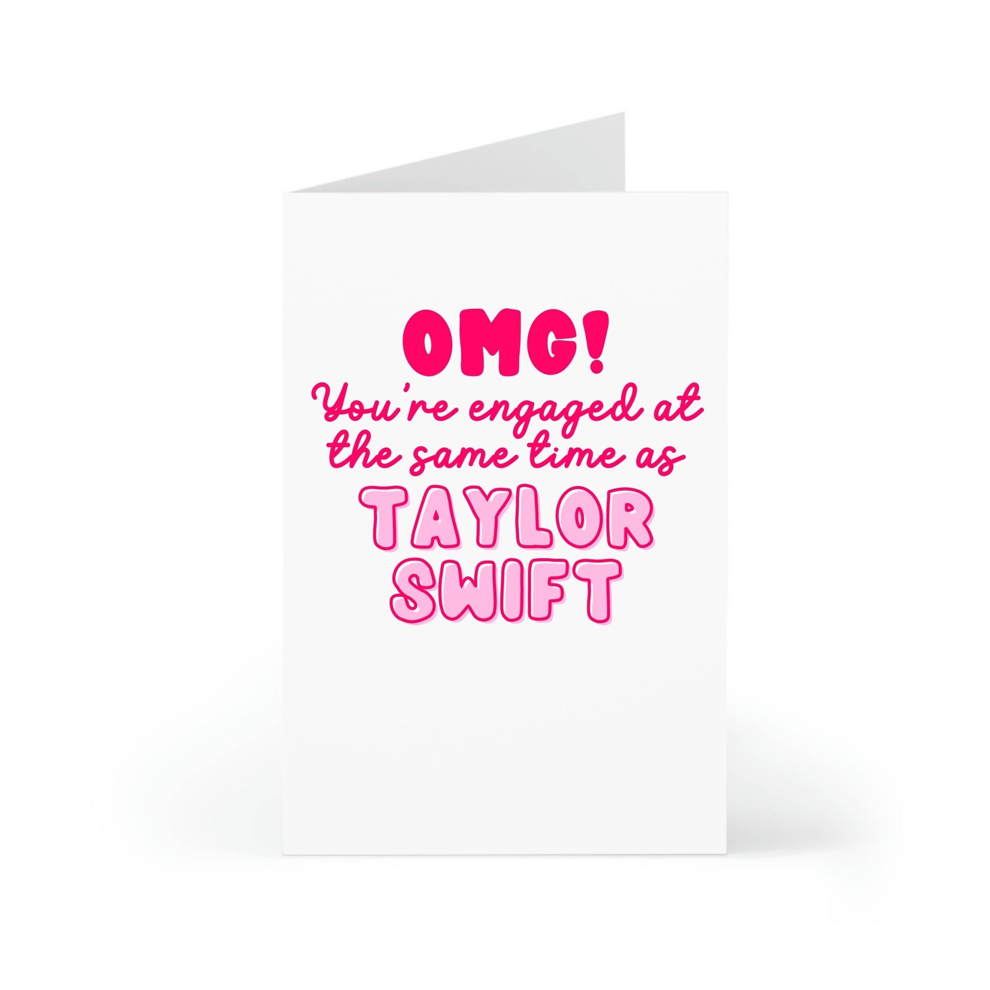 Taylor Swift Engagement Card - SPARROW