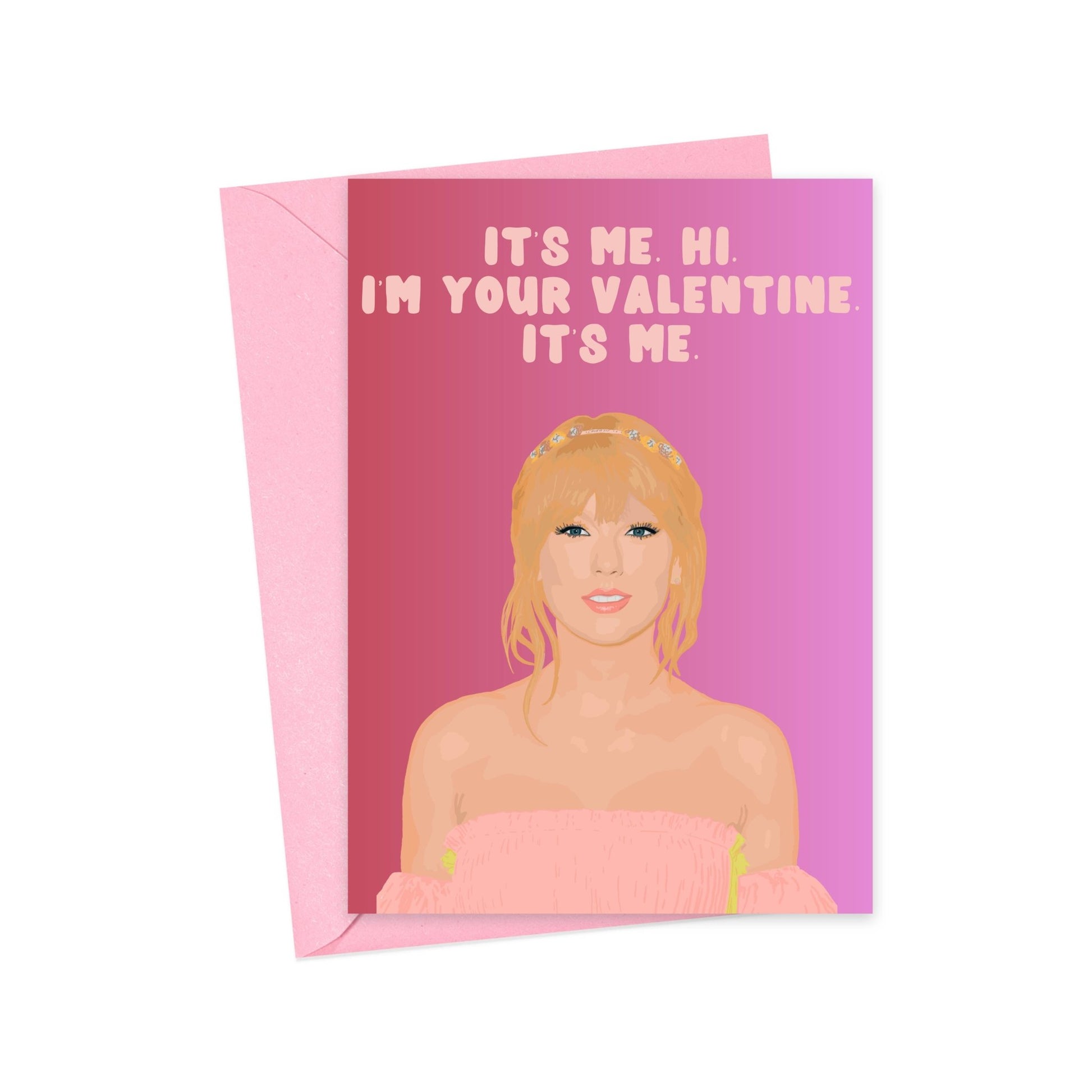 Taylor Swift Valentine's Day Card - SPARROW