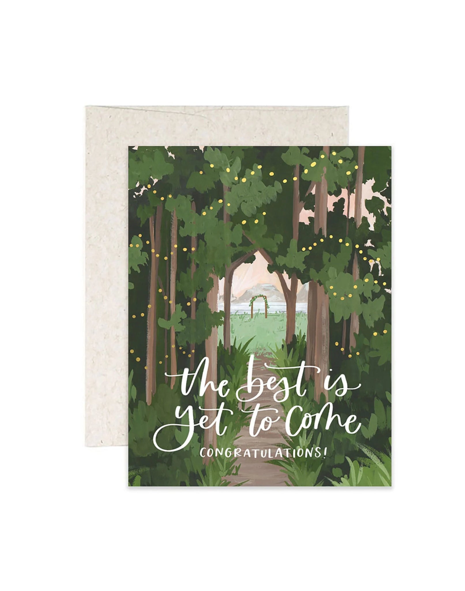 The Best Is Yet To Come Greeting Card - SPARROW