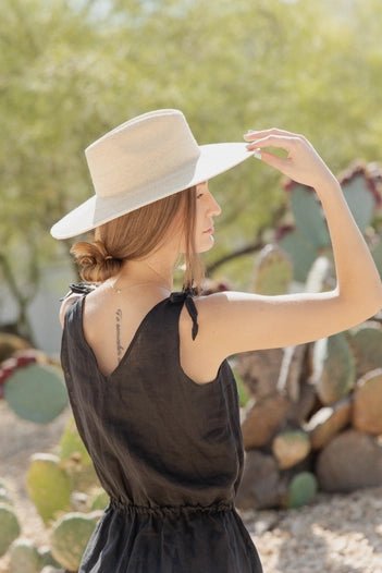 The Sunbleached Fine Palm Rancher Hat - SPARROW